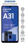 Samsung Galaxy A31 Smartphone-On Red 500MB / 50 Min Top Up (24 Month)