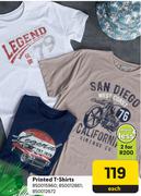 Printed T-Shirts 850015960, 850012861, 850012672-Each