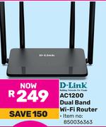 D-Link AC1200 Dual Band WiFi Router