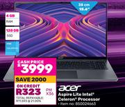 Acer Aspire Lite Intel Celeron Processor