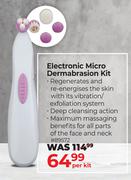 Dquip Electronic Micro Dermabrasion Kit
