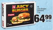 PB Juicy Burgers (Selected)-2Kg Per Box