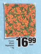 Frozen Mixed Vegetables-1Kg Each