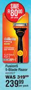 Gillette Fusion5 5-Blade Razor-Per Pack