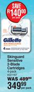 Gillette Skin Guard Sensitive 2-Blade Cartridges 4 Pack-Per Pack