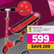 Ferrari 3 Piece Fun Set-Per Set