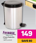 Formosa 2 Tone Pedal Bin (Plastic)