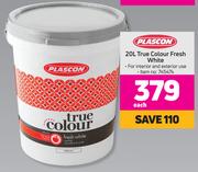Plascon True Colour Fresh (White)-20Ltr
