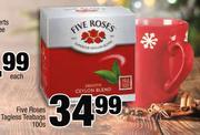 Five Roses Tagless Teabags-100's