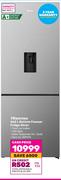 Hisense 436L Bottom Freezer Fridge Silver