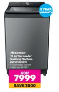 Hisense 18Kg Top Loader Washing Machine WT5T1825DT