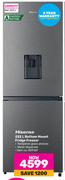 Hisense 222L Bottom Mount Fridge Freezer