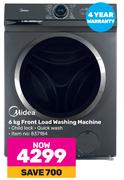 Midea 6Kg Front Load Washing Machine
