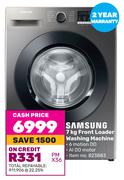 Samsung 7Kg Front Loader Washing Machine