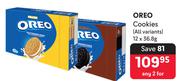 Oreo Cookies (All Variants)-For 2 x 12 x 36.8g