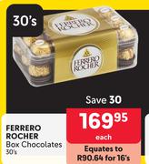Ferrero Rocher Box Chocolates-30's
