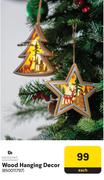 Excellent Houseware Wood Hanging Decor