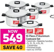 Hart 10-Piece J7 Aluminium Cookware Set-Per Set