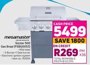 Megamaster Sizzler 500 Gas Braai FSBG0053