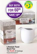 Lifestyle Food Black Tea (102 Plus 40 Teabgs)-For Both