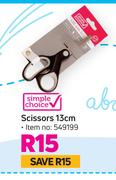 Simple Choice Scissors (13cm)