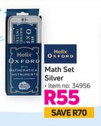 Helix Oxford Math Set (Silver)