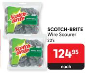 Scotch Brite Wire Scourer-20's Each