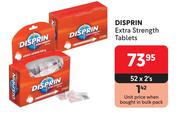 Disprin Extra Strength Tablets-52 x 2's