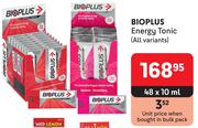 Bioplus Energy Tonic (All Variants)-48 x 10ml