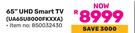 Samsung 65" UHD Smart TV UA65U8000FKXXA