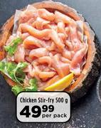 Chicken Stir Fry-500g Per Pack