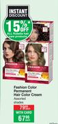 Fashion Color Permanent Hair Color Cream-Each