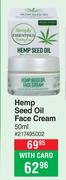 Simply Essential Hemp Seed Oil Face Cream 217495002-50ml
