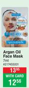 Simply Essential Argan Oil Face Mask 217455001-7ml
