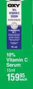 OXY 10% Vitamin C Serum-15ml Each