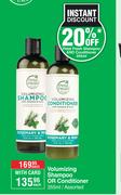 Volumizing Shampoo Or Conditioner Assorted-355ml Each