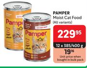 Pamper Moist Cat Food (All Variants)-12 x 385g/400g