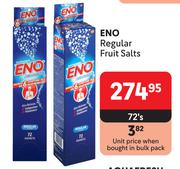 ENO Regular Fruit Salts-72's