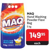 Maq Hand Washing Powder Flexi Bag-5Kg