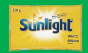 Sunlight Laundry Bar Soap (All Variants)-84 x 250g