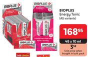 Bioplus Energy Tonic (All Variants)-48 x 10ml