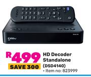 Dstv HD Decoder Standalone DSD4140