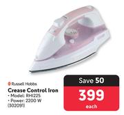 Russell Hobbs Crease Control Iron RHI225