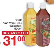 Spar Aloe Vera Drink-2 x 500ml