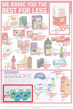 SUPER SPAR Eastern Cape : Value We're Proud To Put Our Name On (22 Oct - 3 Nov 2019). Only Available at Selected Stores in the Eastern Cape. Excluding Mthatha, page 4