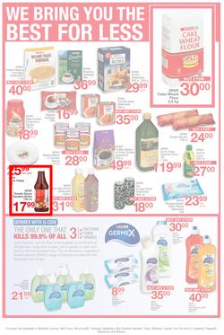 SUPER SPAR Eastern Cape : Value We're Proud To Put Our Name On (22 Oct - 3 Nov 2019). Only Available at Selected Stores in the Eastern Cape. Excluding Mthatha, page 4