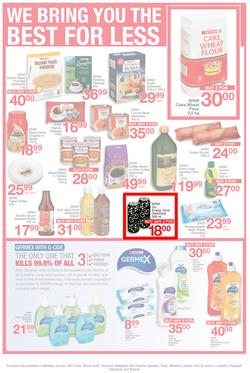 SUPER SPAR Eastern Cape : Value We're Proud To Put Our Name On (22 Oct - 3 Nov 2019). Only Available at Selected Stores in the Eastern Cape. Excluding Mthatha, page 4