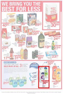 SUPER SPAR Eastern Cape : Value We're Proud To Put Our Name On (22 Oct - 3 Nov 2019). Only Available at Selected Stores in the Eastern Cape. Excluding Mthatha, page 4