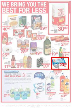 SUPER SPAR Eastern Cape : Value We're Proud To Put Our Name On (22 Oct - 3 Nov 2019). Only Available at Selected Stores in the Eastern Cape. Excluding Mthatha, page 4