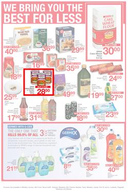 SUPER SPAR Eastern Cape : Value We're Proud To Put Our Name On (22 Oct - 3 Nov 2019). Only Available at Selected Stores in the Eastern Cape. Excluding Mthatha, page 4
